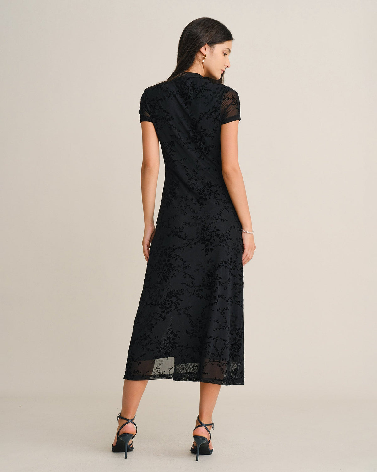 Vestido Midi Floral Livia