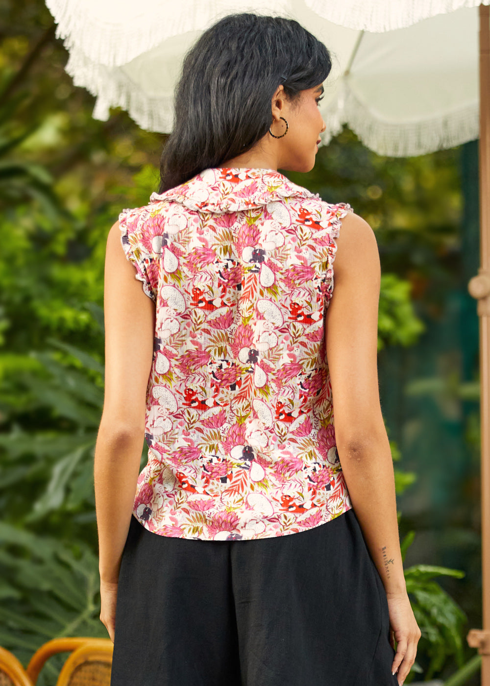 Blusa La Curiosidad Hizo el Lazo