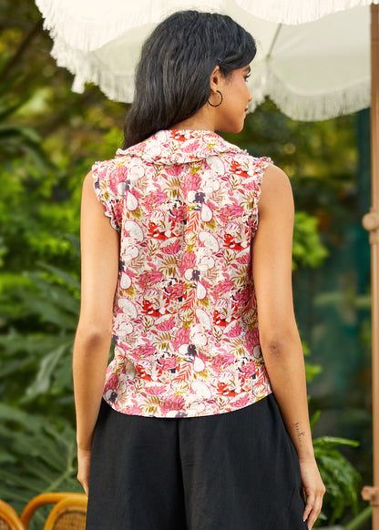 Blusa La Curiosidad Hizo el Lazo