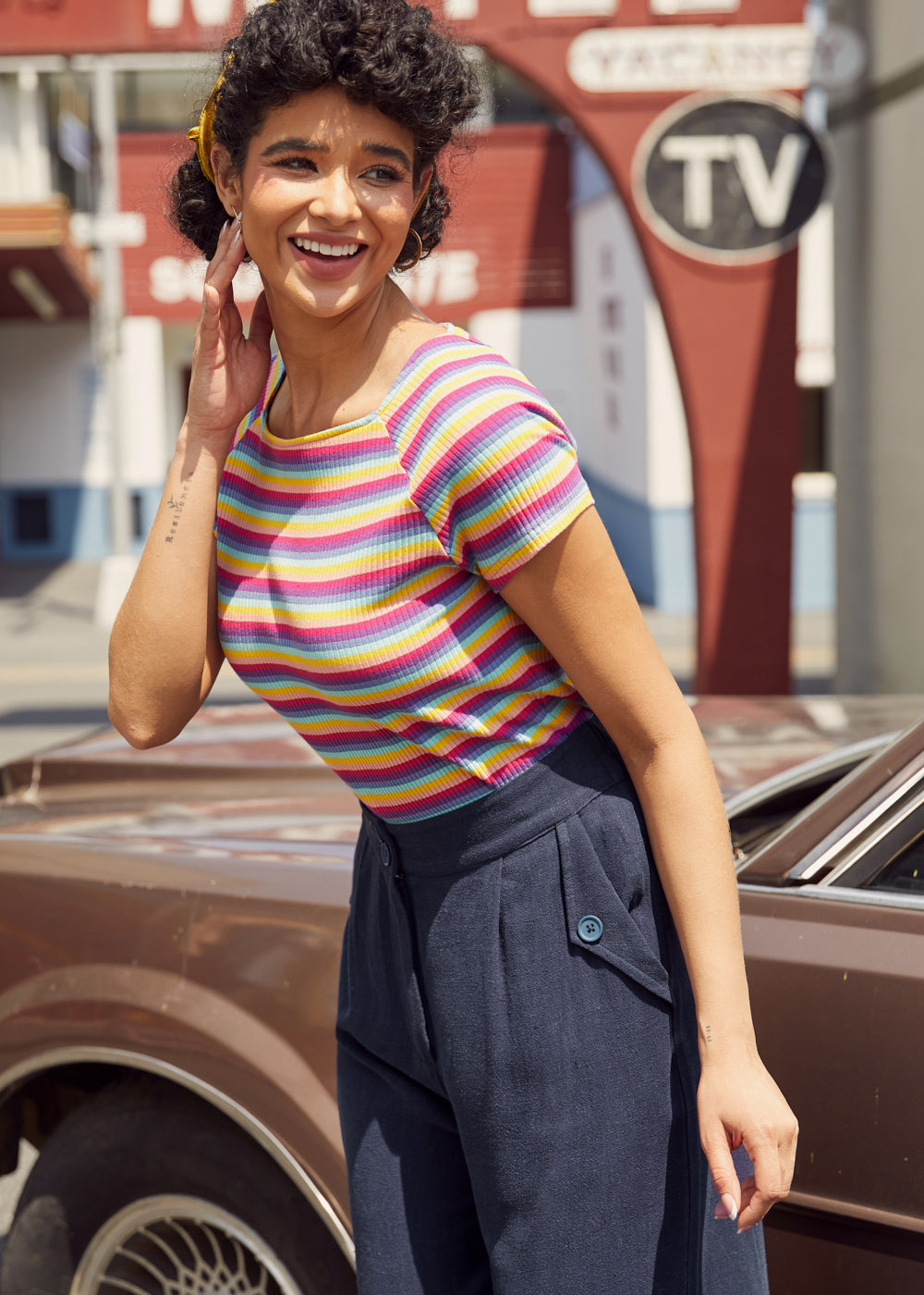 Camiseta de Canalé Encanto sobre Ruedas