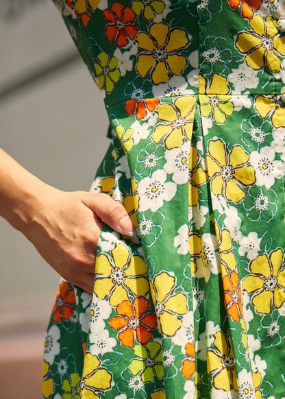 Vestido Evasé Servido con una Sonrisa