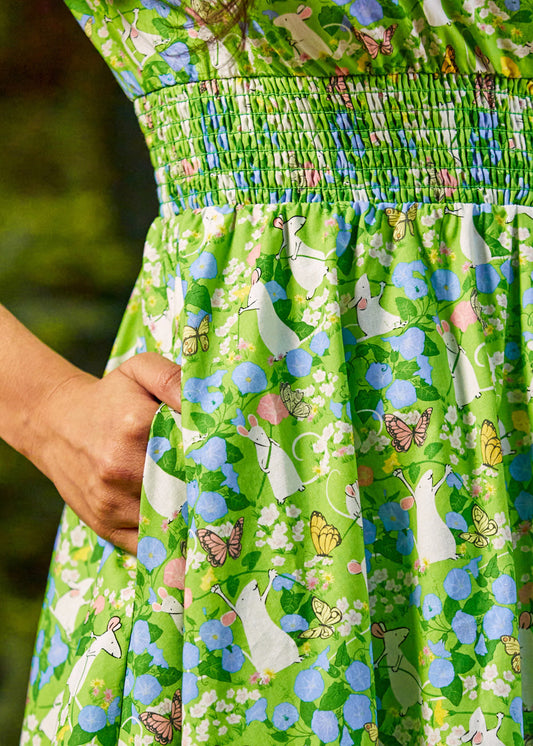 Vestido Evasé Poder de Giro