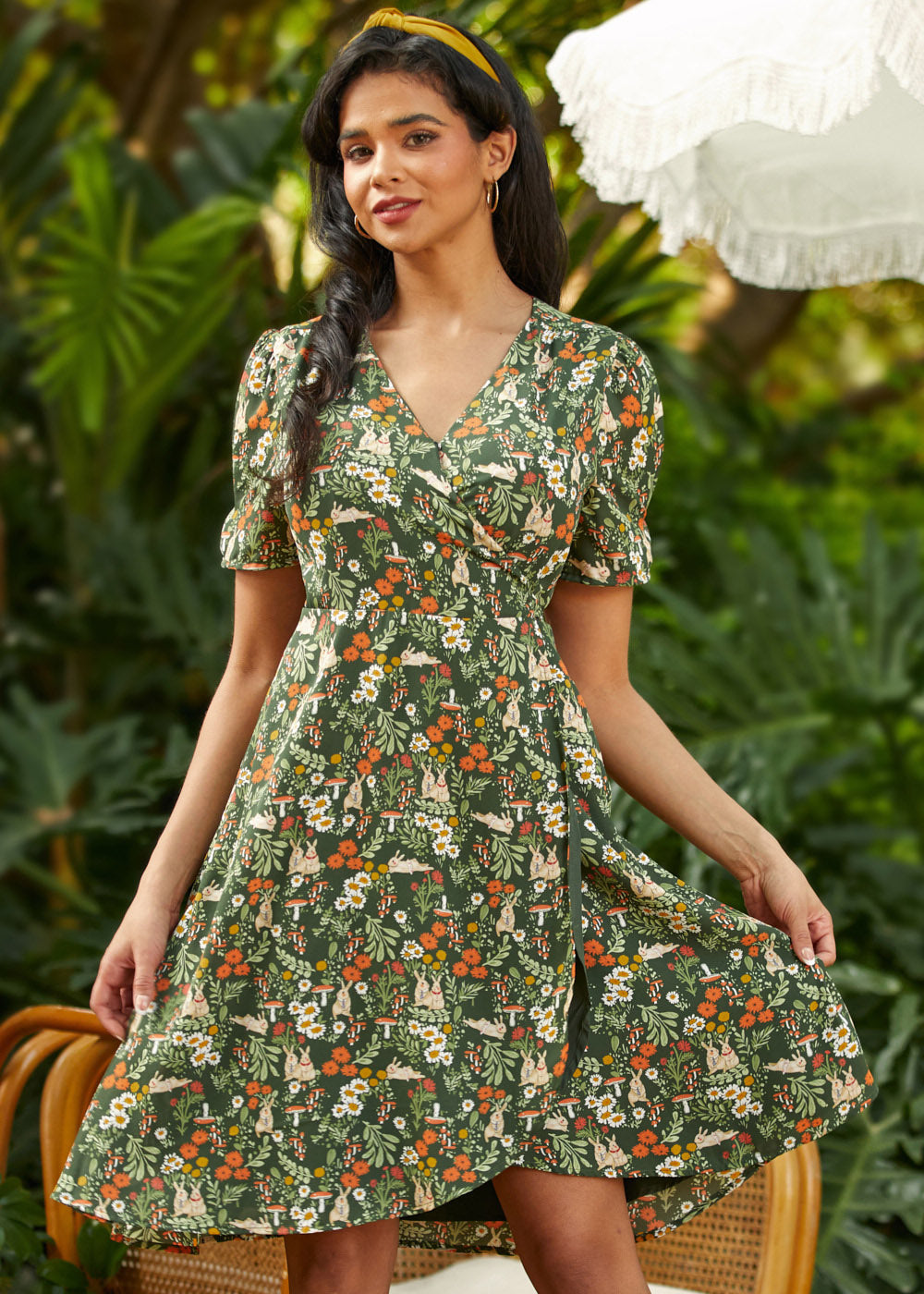 Vestido Cruzado, Cariño