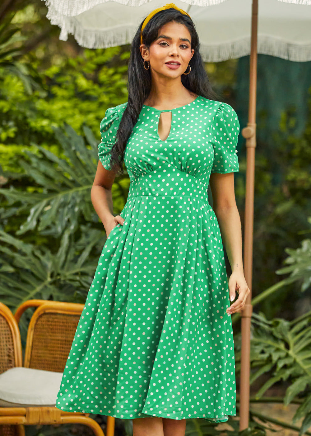 Vestido Evasé Picnic Perfecto