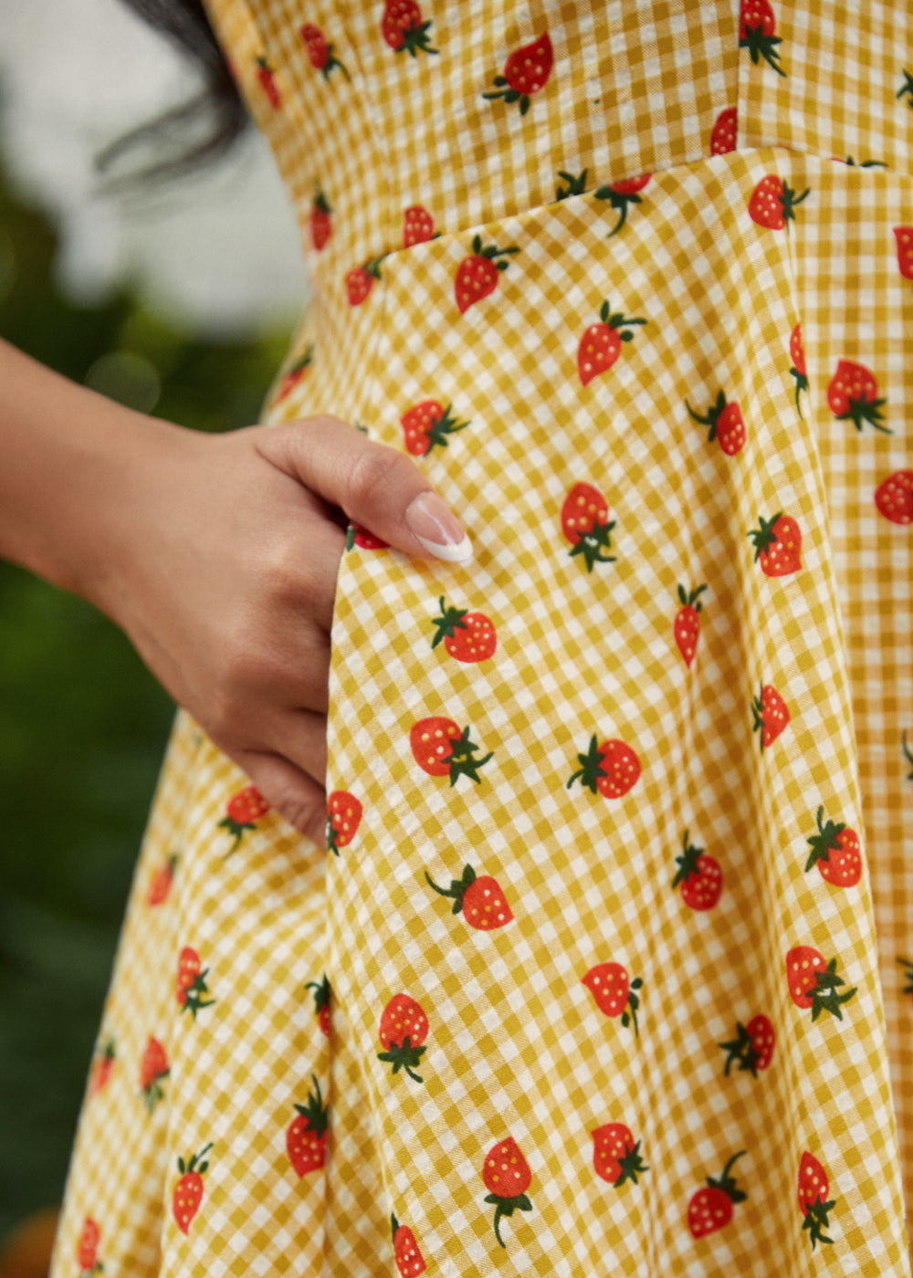 Vestido Evasé Quédate un Rato con Tirantes de Lazo