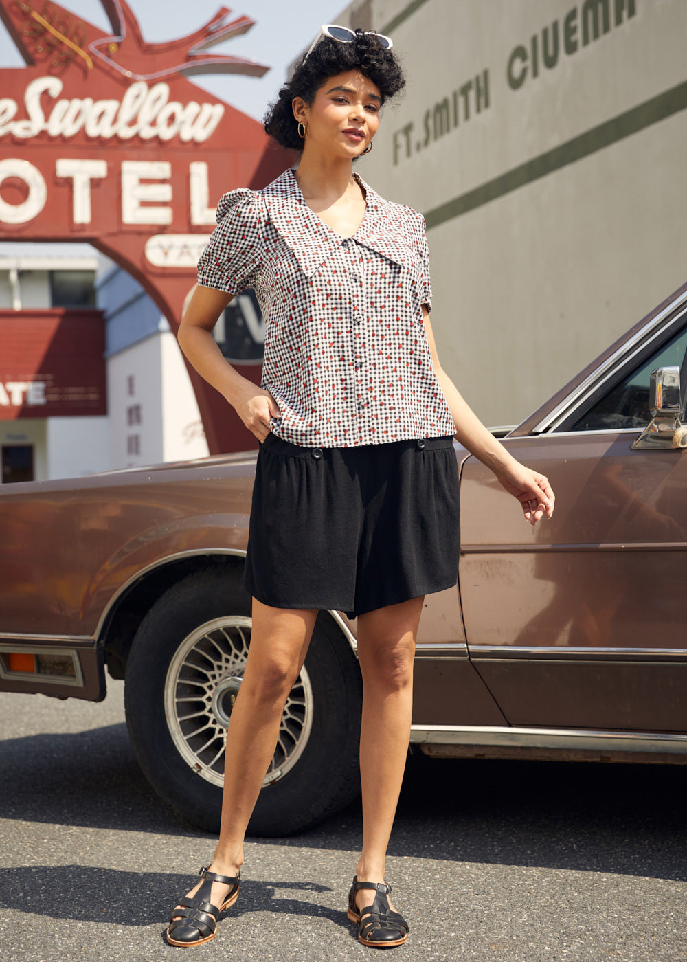 Blusa Picnic de Pétalos