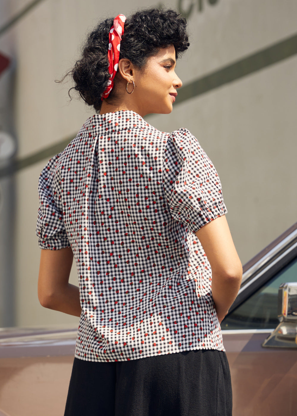 Blusa Picnic de Pétalos