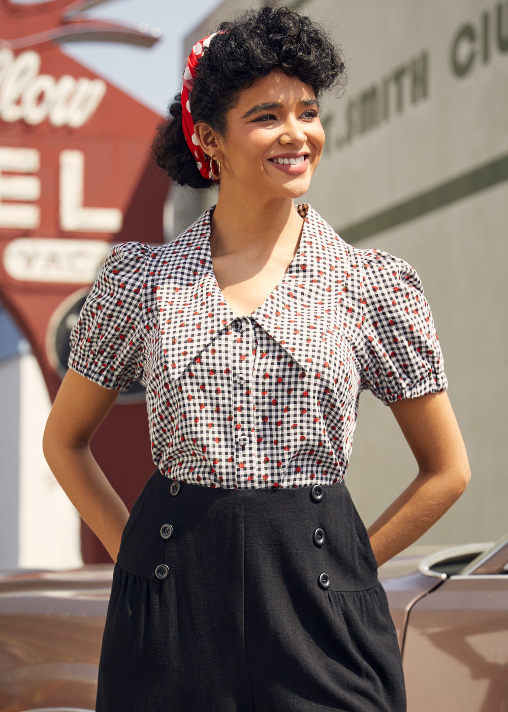 Blusa Picnic de Pétalos