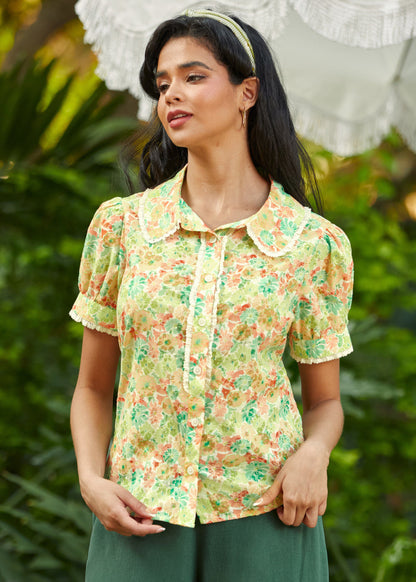 Blusa Abotonada Delicia Soñadora