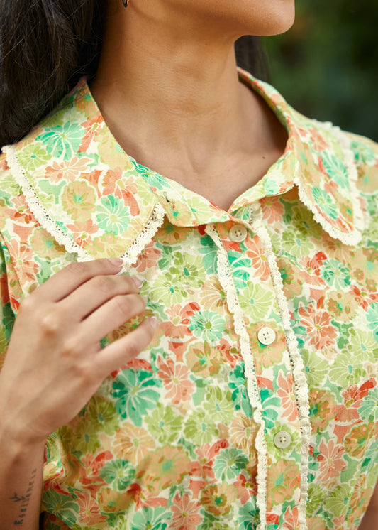 Blusa Abotonada Delicia Soñadora