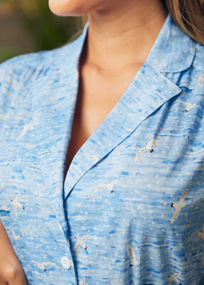 Vestido Camisero Brisa del Paseo Marítimo