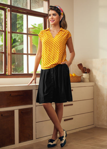 Blusa con Cuello Encantada de Conocerte