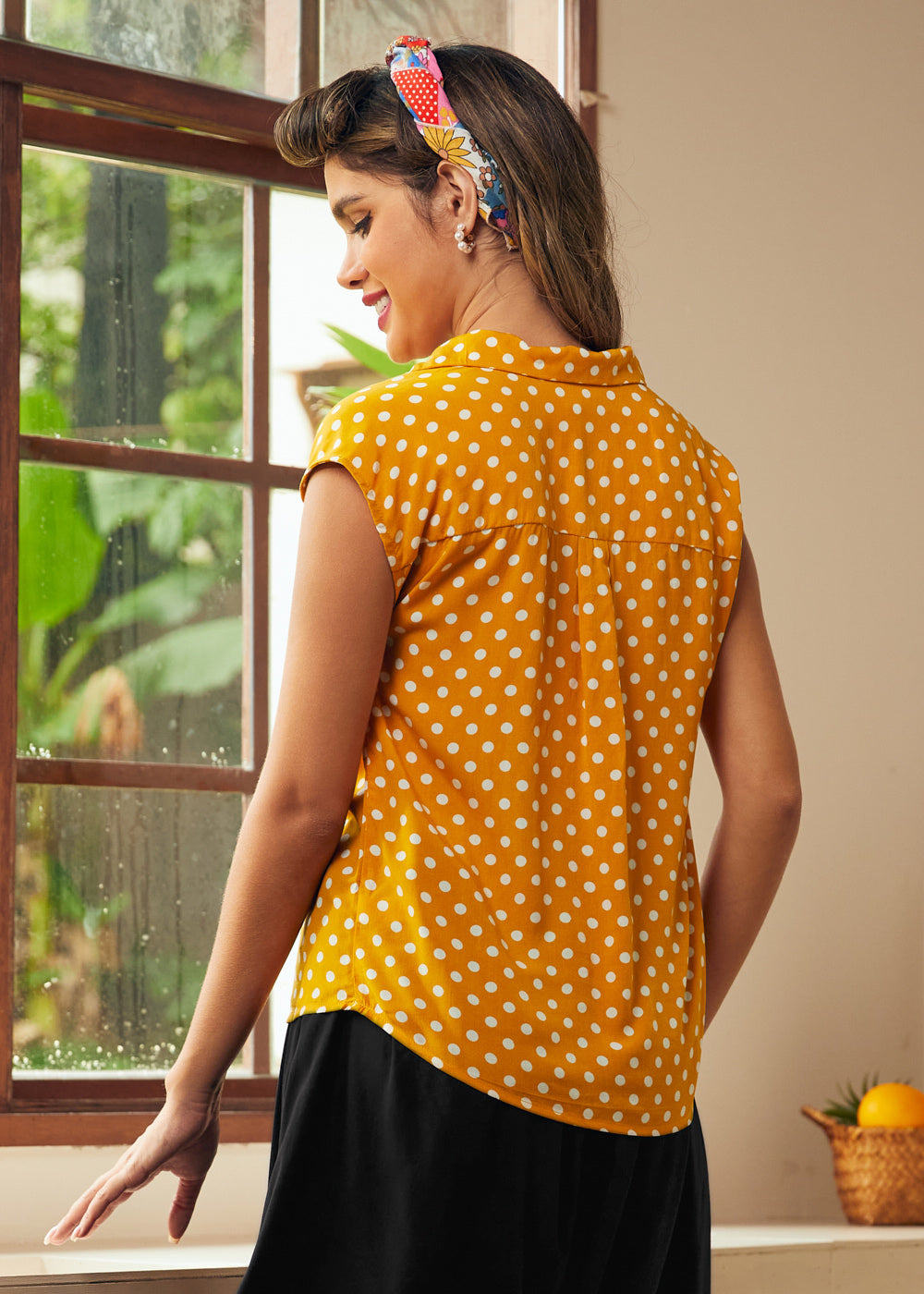 Blusa con Cuello Encantada de Conocerte