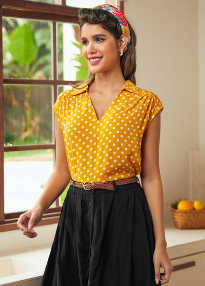Blusa con Cuello Encantada de Conocerte