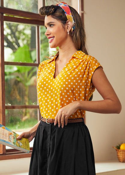 Blusa con Cuello Encantada de Conocerte