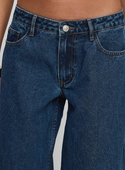Jeans Aura Azul Oscuro Velnora