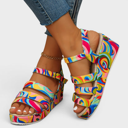 Nerea™ | Sandalias de plataforma elegantes