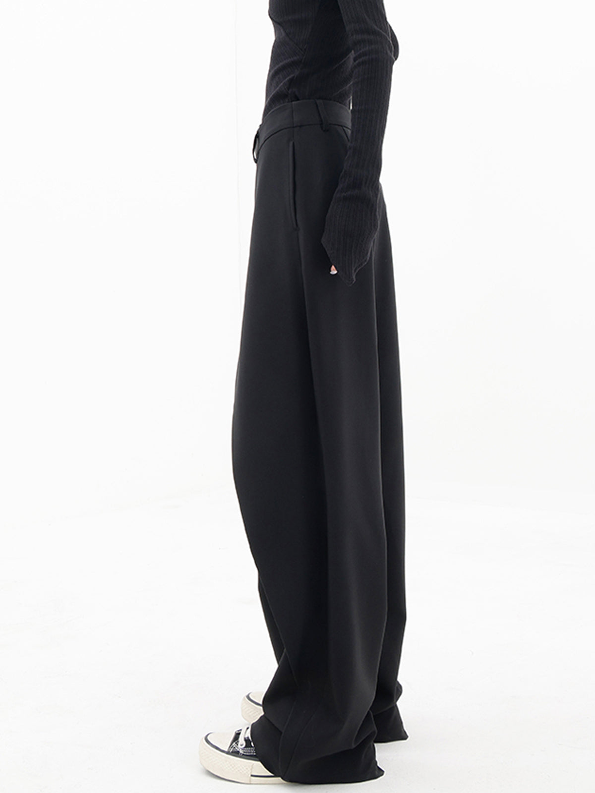 Pantalón Sastre Arlet negro - vista lateral
