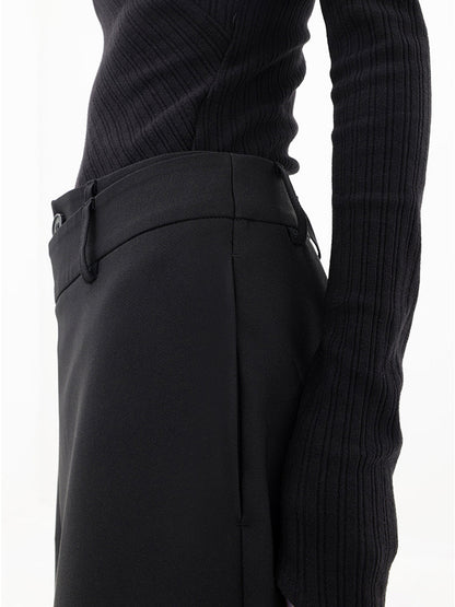 Pantalón Sastre Arlet negro - detalle del bolsillo lateral
