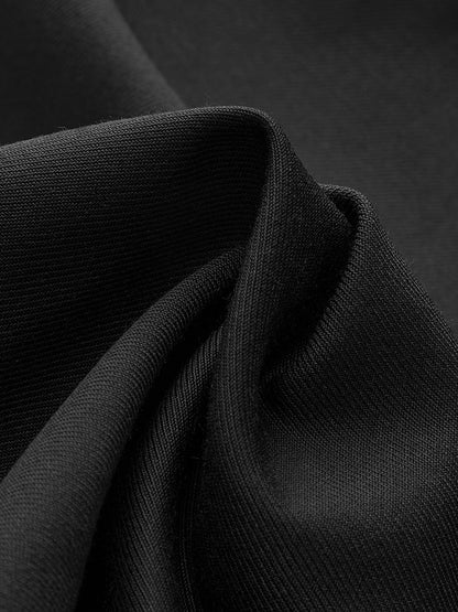 Pantalón Sastre Arlet negro - detalle del tejido