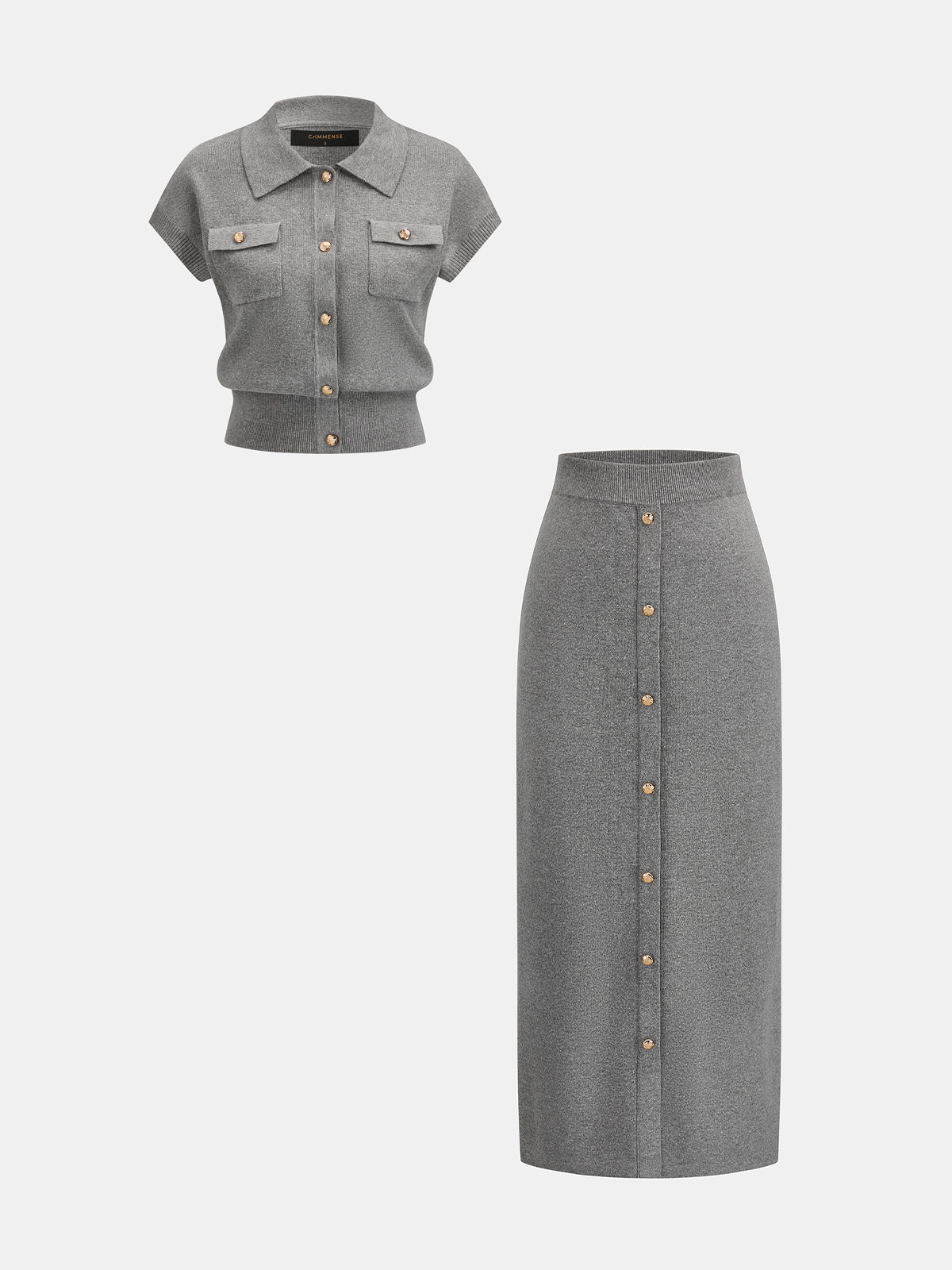 Conjunto de Punto Siena gris - imagen 2