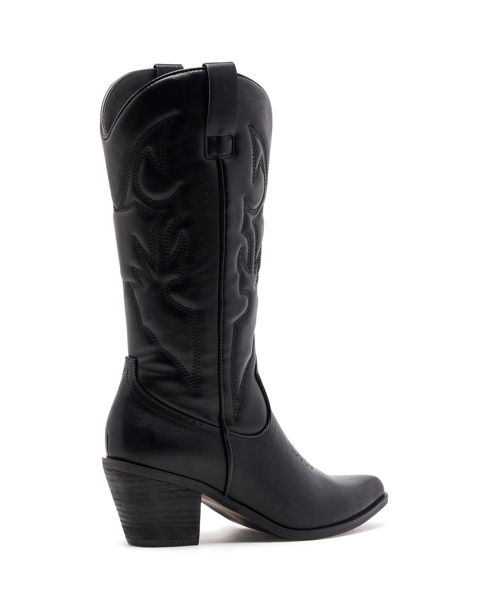 Botines Nara Cowboy Negros Velnora