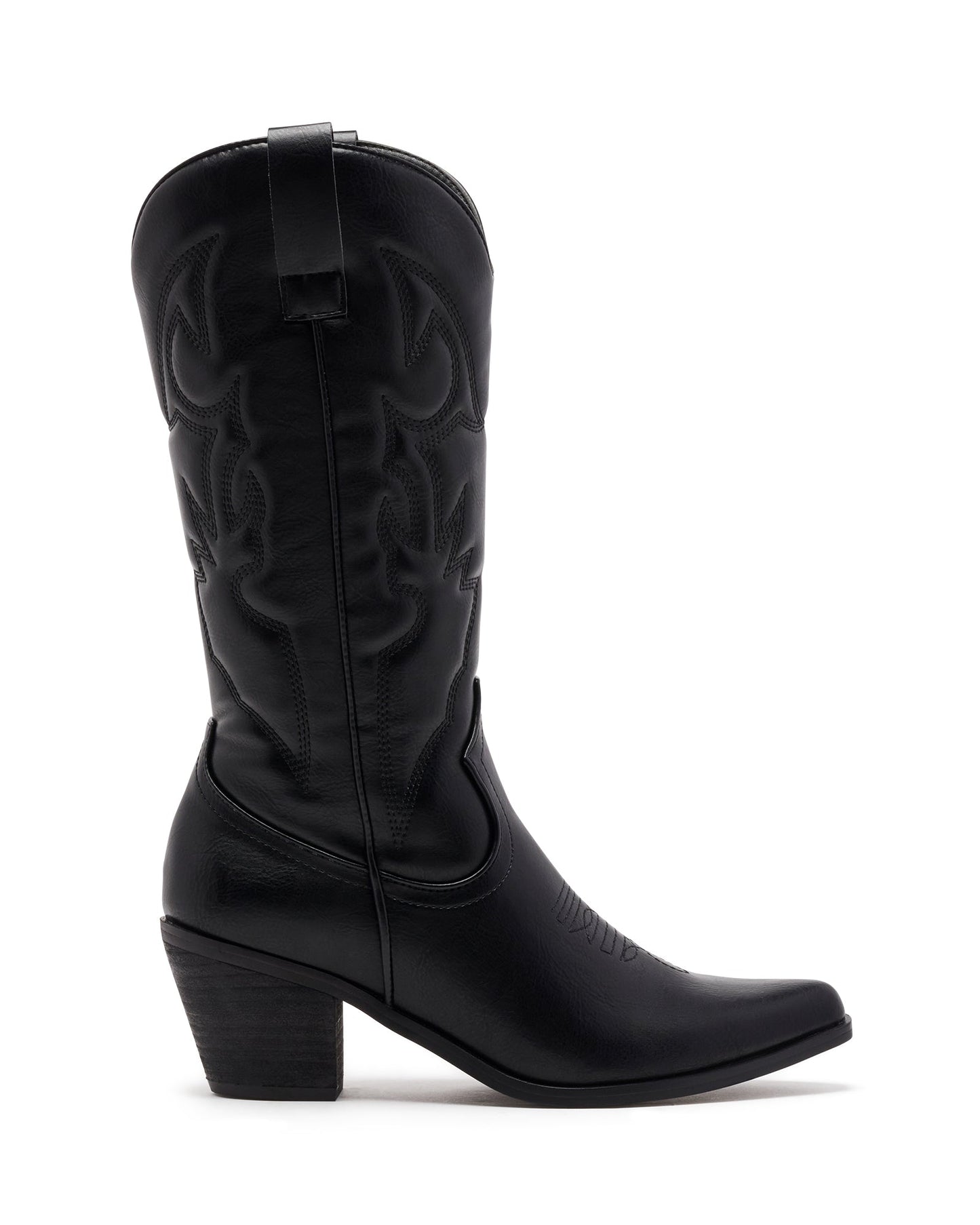 Botines Nara Cowboy Negros Velnora