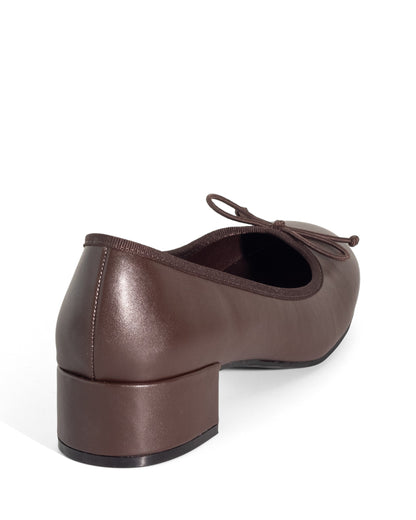 Tacones Lía Chocolate - Velnora - imagen 4
