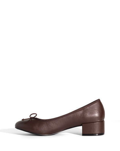 Tacones Lía Chocolate - Velnora - imagen 6