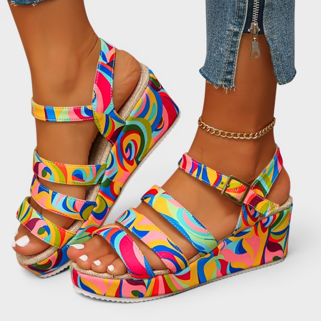 Nerea™ | Sandalias de plataforma elegantes