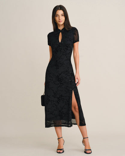 Vestido Midi Floral Livia